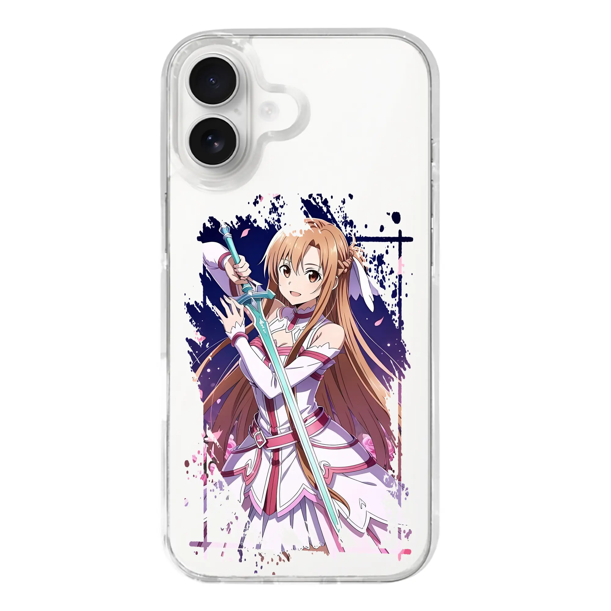 ソードアートオンライン グッズ アスナ - iPhone 17シリーズ 透明スマホケース – 薄型・耐衝撃・精密フィット保護カバー